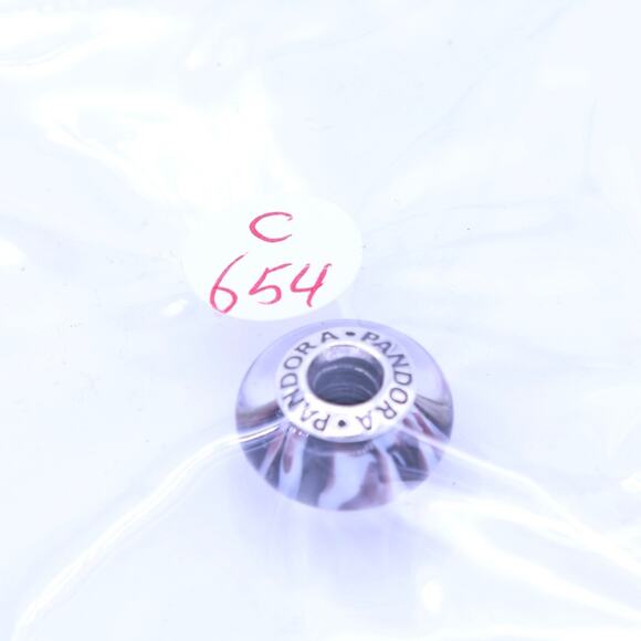 Authentic Pandora Zebra Murano Charm - Picture 10 of 10